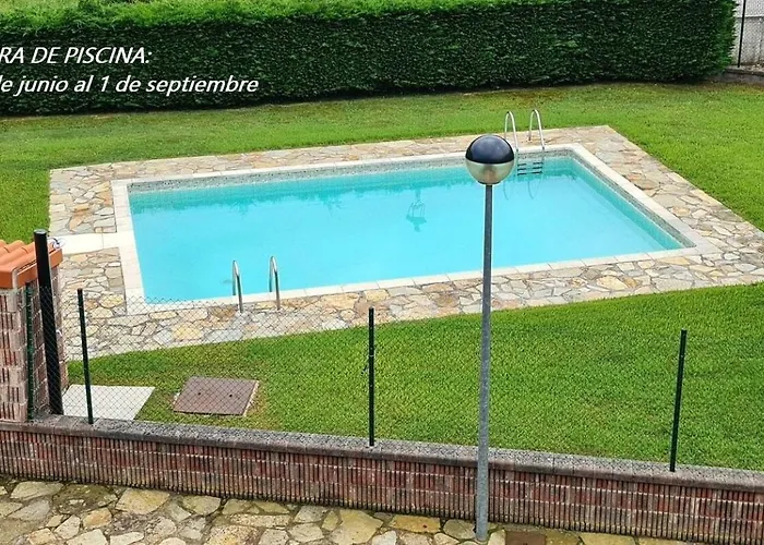 Ground Floor With Garden And Pool Appartement Villabanez (Cantabria)